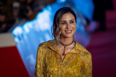 ROMA, İtalya - 15 Ekim: Ema Stokholma, 20. Roma Film Festivali sırasında Auditorium Parco Della Musica 'da Ed Halı' ya katıldı.