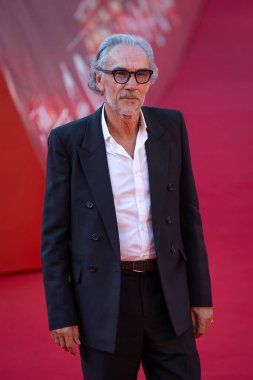 Roma, İtalya - 18 Ekim 2025: Jos Manuel Lorenzo, 20. Roma Film Festivali sırasında Auditorium Parco della Musica 'daki 