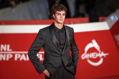 Roma, İtalya - 21 Ekim 2025: Francesco Zenga, 20. Roma Film Festivali sırasında Parco Della Musica Konser Salonu 'ndaki La Preside kırmızı halısına katıldı.