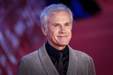 ROME, ITALY - 24 EKİM 2025: Christoph Waltz, 20. Roma Film Festivali sırasında Auditorium Parco della Musica 'daki 