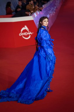 ROME, ITALY - 24 Ekim 2025: Zoe Sidel, 20. Roma Film Festivali sırasında Auditorium Parco della Musica 'da düzenlenen 