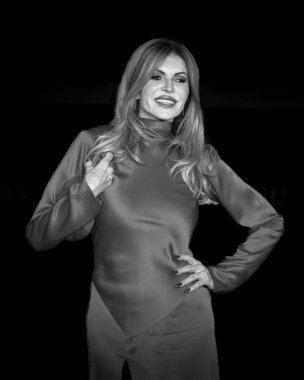 Roma, İtalya - 15 Ekim 2025: Rita Rusi, 20. Roma Film Festivali sırasında Auditorium Parco della Musica 'daki 