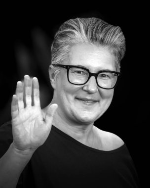 Roma, İtalya - 21 Ekim 2025: Kasia Adamık, 20. Roma Film Festivali sırasında Auditorium Parco della Musica 'da kırmızı halıya katıldı. 