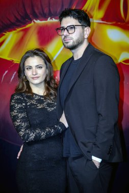 Roma, İtalya - 19 Ocak 2026: Aurora Giovinazzo ve Fabio Barba, FX 'in yeni uluslararası gerilim dizisi 