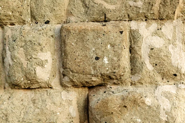 Ancient bricks of tuff — Stock Photo, Image