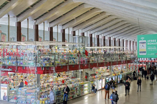 Biblioteket Termini Station — Stockfoto