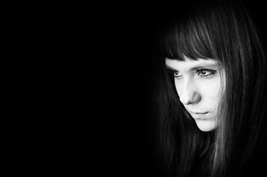 düşünceli bir görünüm