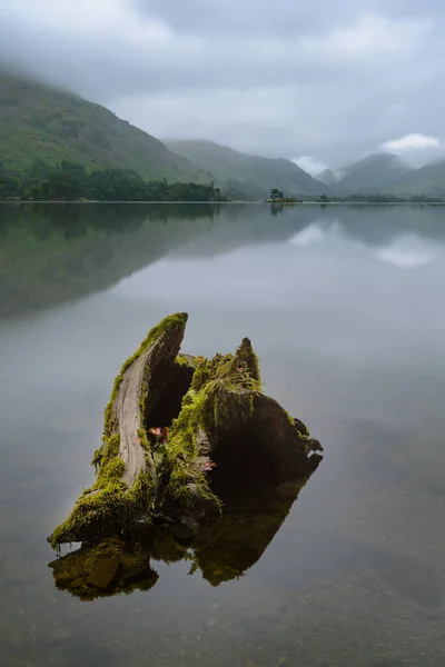 Calm Morning Still Ullswater Lake Lake District Verenigd Koninkrijk — Stockfoto