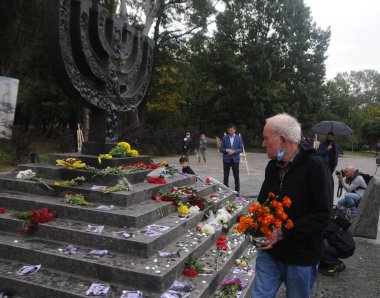 Babi Yar 'da 29 Eylül 2020' de Kiev 'de idam edilen 