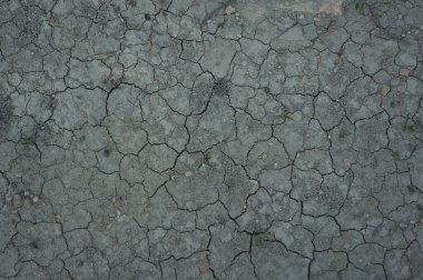 Crack soil on dry season, Global worming effect in spain