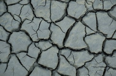 Crack soil on dry season, Global worming effect in spain