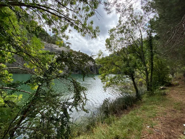 Pohled Pramen Řeky Borosa Přírodním Parku Sierras Cazorla Segura Las — Stock fotografie