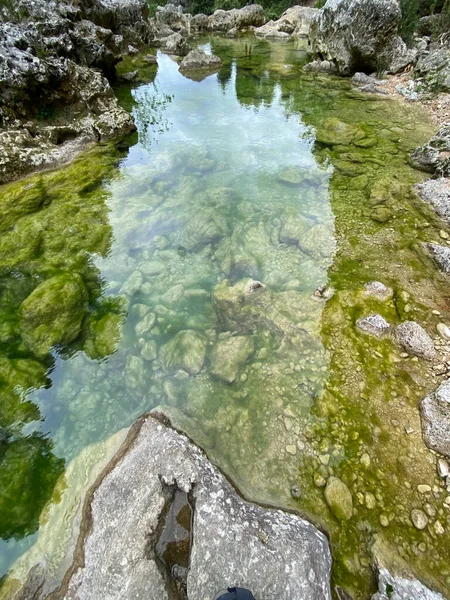 Vista Fuente Del Río Borosa Parque Natural Las Sierras Cazorla —  Fotos de Stock
