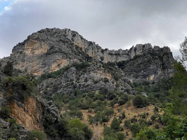 Vista Fuente Del Río Borosa Parque Natural Las Sierras Cazorla —  Fotos de Stock