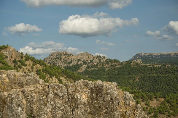 Uitzicht Het Landschap Van Segura Sierra Gelegen Het Natuurpark Van — Stockfoto