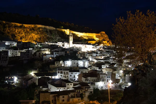 Pohled Město Chulilla Nacházející Valencijském Společenství Španělsko — Stock fotografie