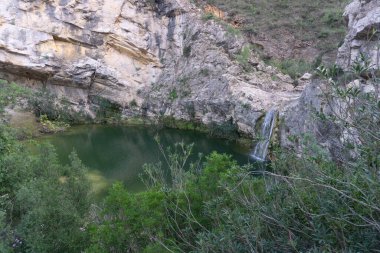 Barranc de l 'Encantada, İspanya' nın Alicia eyaletinde yer alan doğal park. Görünüm