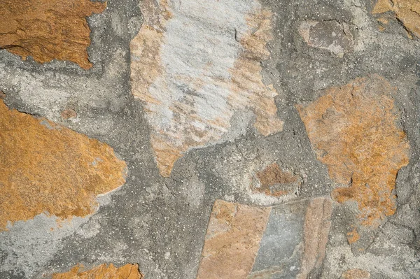 Kamienna Ściana Teksturą Jako Tłem Widok — Zdjęcie stockowe