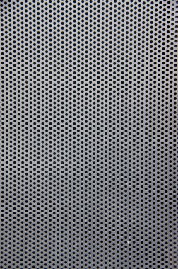 Portre biçiminde deforme edilmiş metal ağ dokusu veya arkaplan