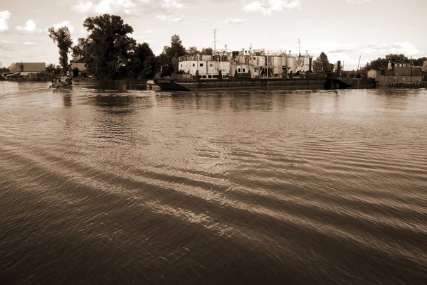 Barnaul Russia June 2020 Flood River Altai Territory — Stock Photo, Image