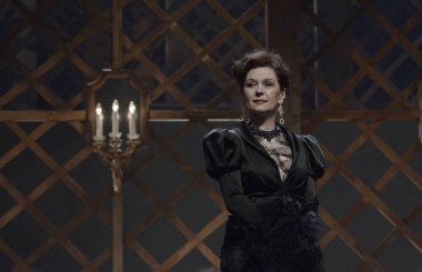 Barnaul, Rusya-30 Ağustos 2020. Tiyatro oyuncuları 