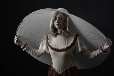 Tiyatro oyuncuları oyunun provasında