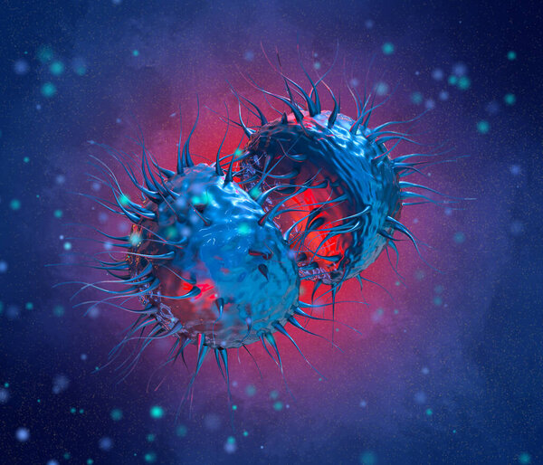 Medical abstract background, Bacteria Neisseria gonorrhoeae, Neisseria meningitidis, gonococcus and meningococcus, Bacteria which cause gonorrhoeae, which cause meningitis, 3d rendering