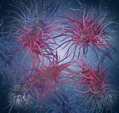 Tıbbi geçmiş, bakteri fakültatif anaerobiler, Salmonella, enterobakteriler, çubuk şekilli, tüm yüzeyde kırbaç, salmonella enfeksiyonunun nedensel faktörü, patojen, 3 boyutlu görüntüleme.