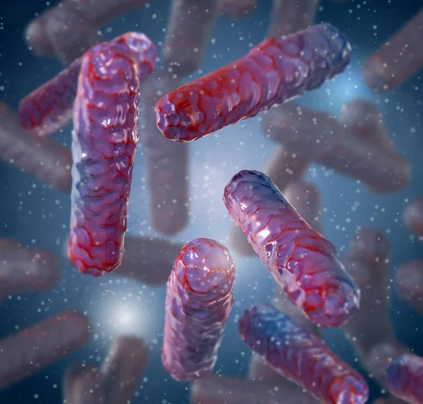 Медичне Тло Грамнегативні Нерухомі Бактерії Формі Стрижня Патогени Групи Шигельозу — стокове фото