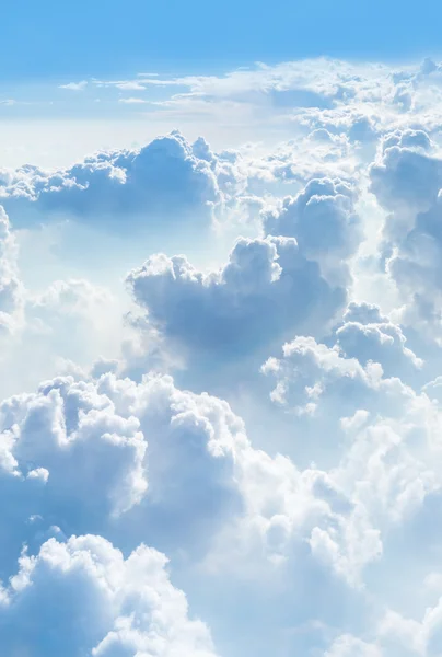 Cloudscape Blue sky and white cloud — Stock Photo, Image