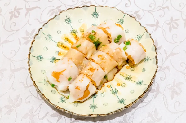 Pane fritto bastone o You Tiao, Cucina cinese, oggetto selettivo — Foto Stock
