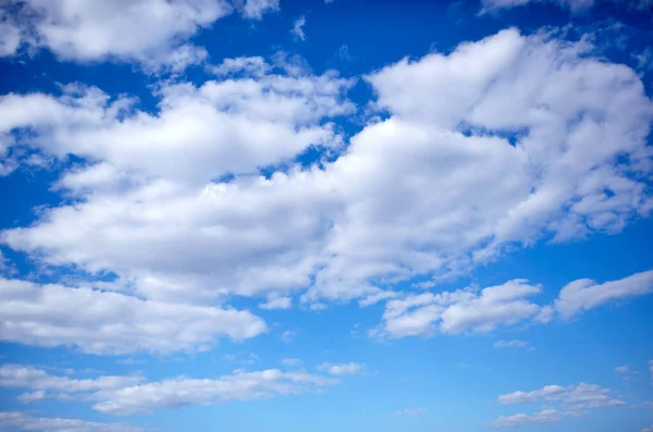 Abstraktes Bild Eines Verschwommenen Himmels Blauer Himmel Hintergrund Mit Kumuluswolken — Stockfoto