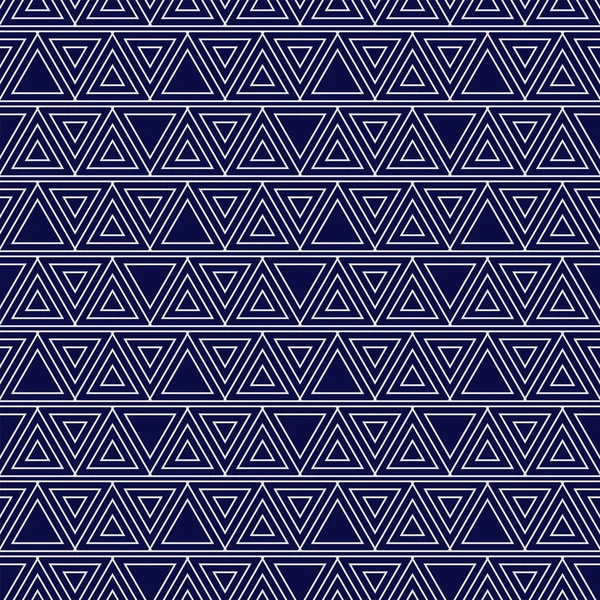 Geometric Triangle Seamless Vector Pattern Design Background Backdrop Textile Wallpaper — Stock Vector