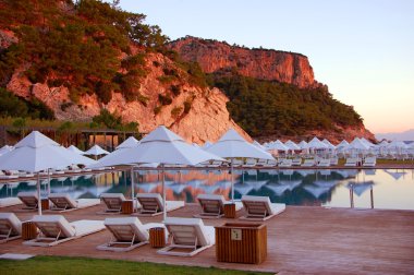 Romantik görünümü gündoğumu