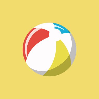 Voleybol vektör resimleme görüntüsü izole edildi