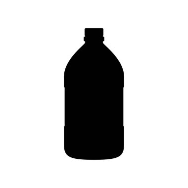 Beyaz arkaplanda galon vektörü izole edildi. galon vektör silueti.