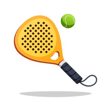 Beyaz arkaplanda izole edilmiş top vektörlü raket.