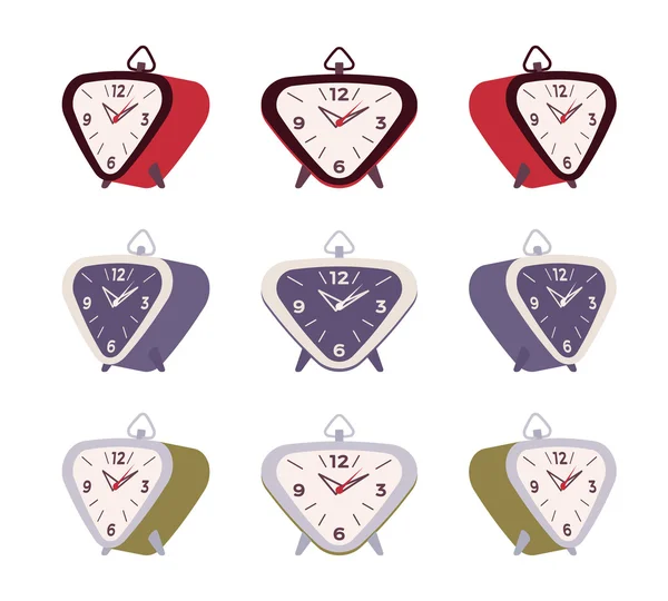 Retro çalar saat kümesi