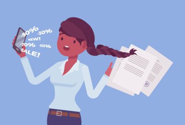 Potansiyel bayan müşteri için telefonla soğuk çağrı