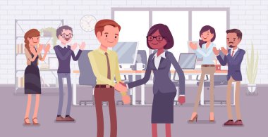 Ayın çalışanı, duyuru ve ofis çalışanı ödülü