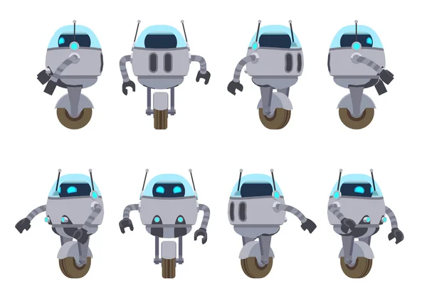 Robot futuristico — Vettoriale Stock