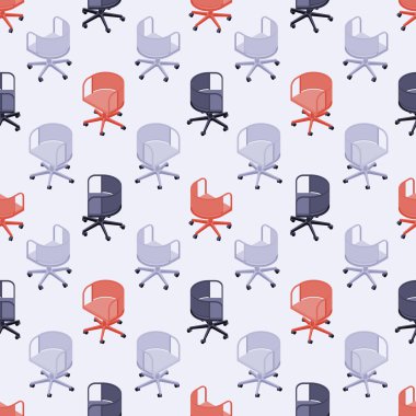 Renkli Ofis koltukları ile Seamless Modeli