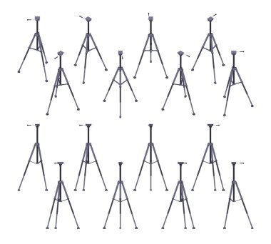 Isometric tripod