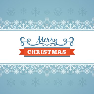 Vektör Noel kar taneleri ile yapılan tasarım dekorasyon