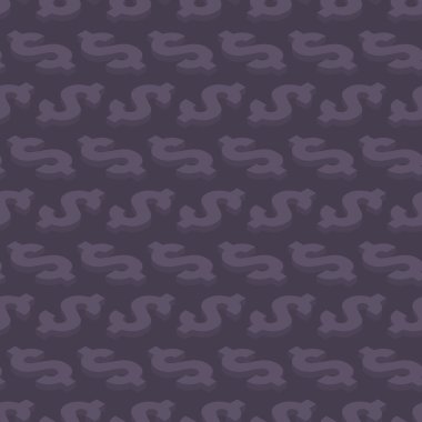 İzometrik Doları sembolleri ile Seamless Modeli