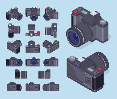 İzometrik fotoğraf makinesi