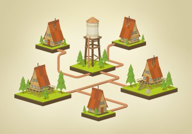 Su temini Infographics