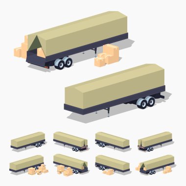 Branda Çadır ile römork