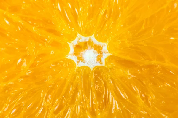 オレンジの果実の質感の背景 柑橘類の写真を閉じます 健康的なライフスタイルの写真 美しい壁紙だ ベジタリアンやビーガンのコンセプト 自然のビタミン — ストック写真