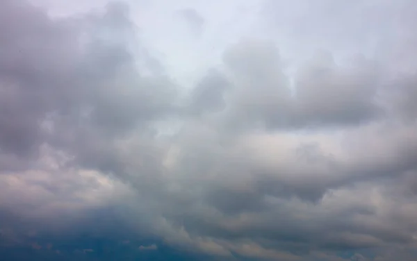 Ciel Gris Avec Nuages Pluvieux Nature Épique — Photo